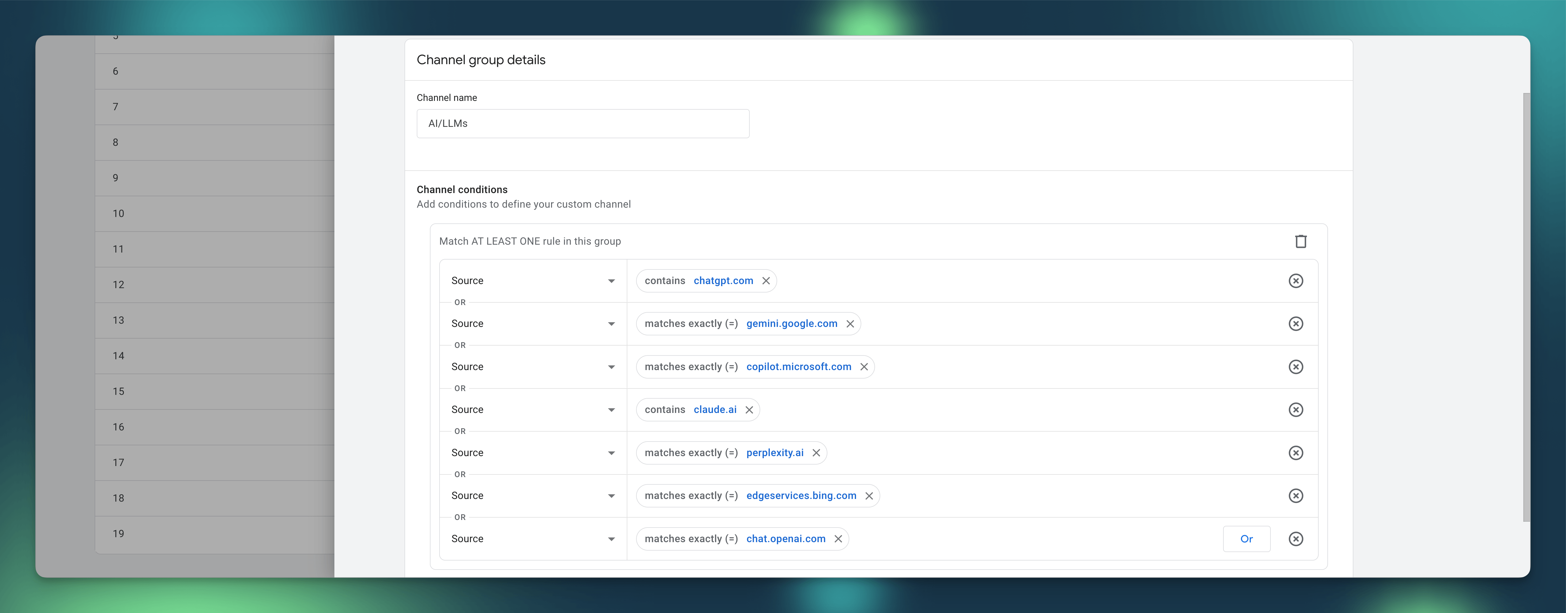 Custom Channel Groups v Google Analytics 4